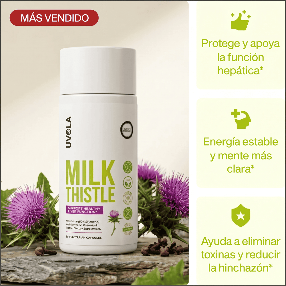 Uvola — Apoyo Hepático con Cardo Mariano