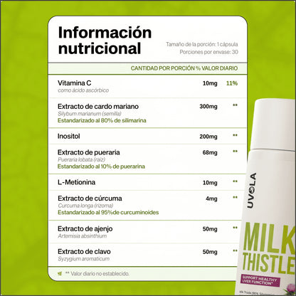 Uvola - Milk Thistle Liver Support